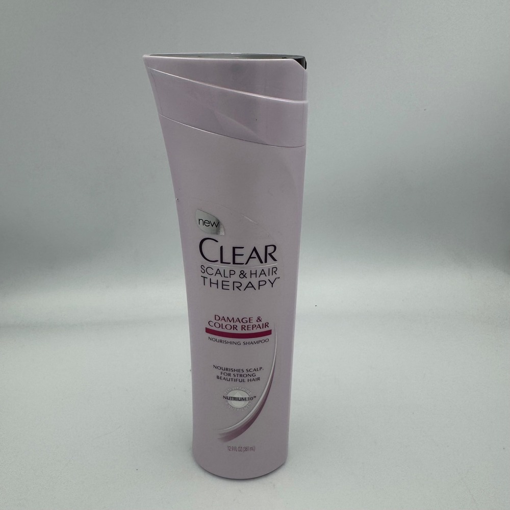 Clear Scalp & Hair Therapy Shampoo 12.9oz Damage Color Repair